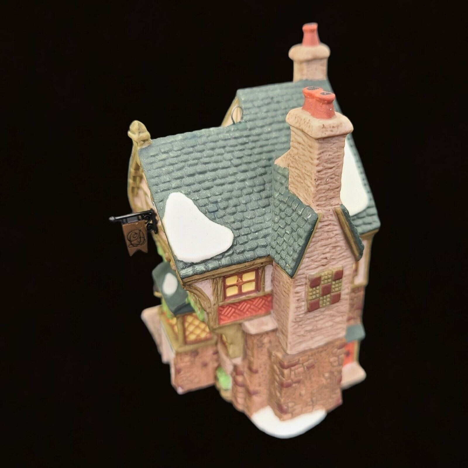 Dept 56 Charles Dickens Heritage Christmas Ornament The Pied Bull Inn 1993 Vtg
