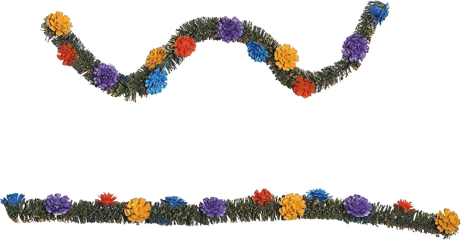 Department 56 Village Accessories Halloween Day of The Dead Garland Décor Figuri