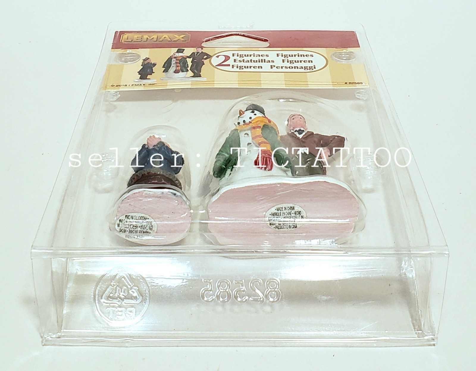 🔥 LEMAX 2018 DAD’S SNOWMAN #82585 Father & Daughter Holiday Christmas Village
