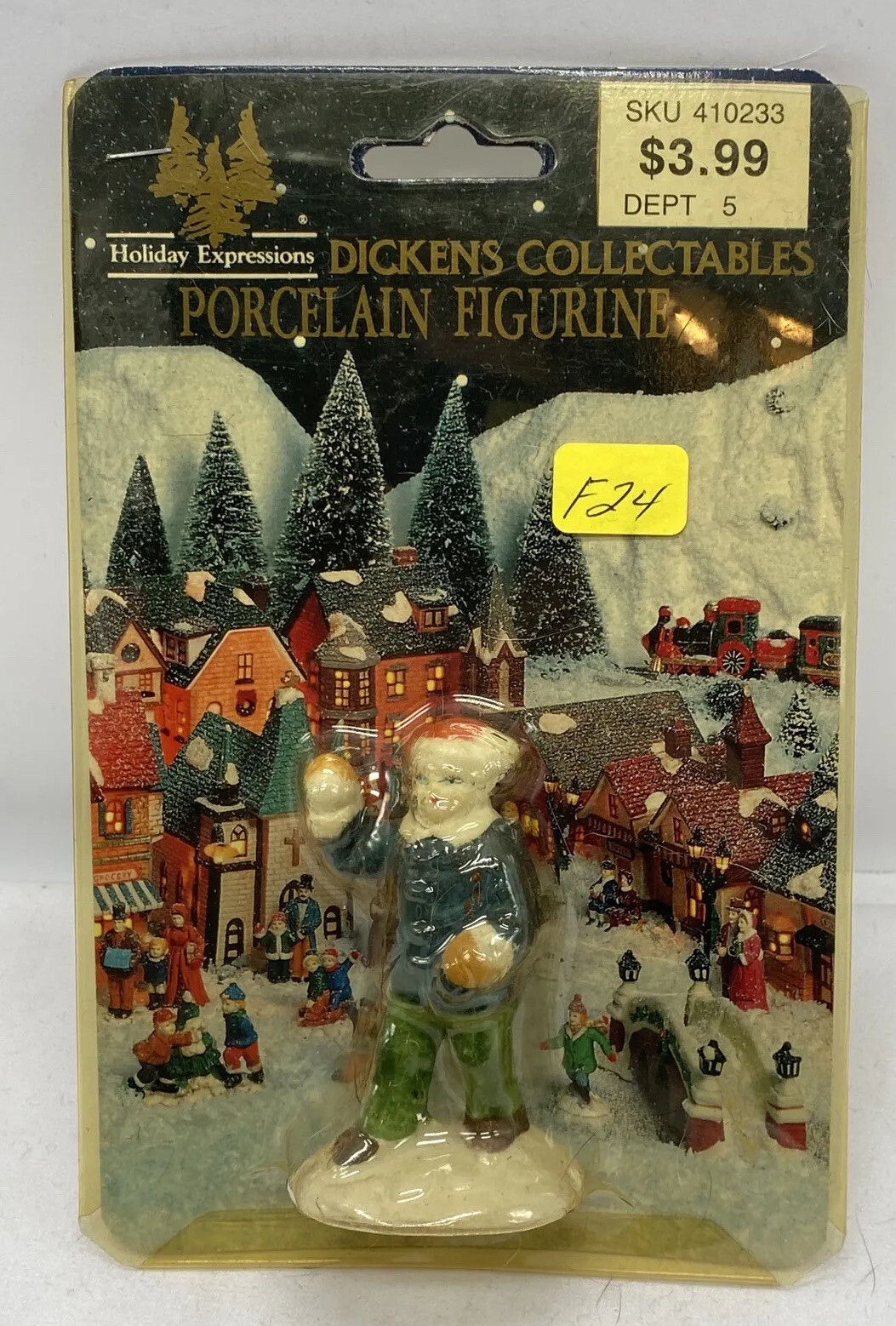 Dickens Collectables Christmas Village Accessory CHILD Dollhouse F24