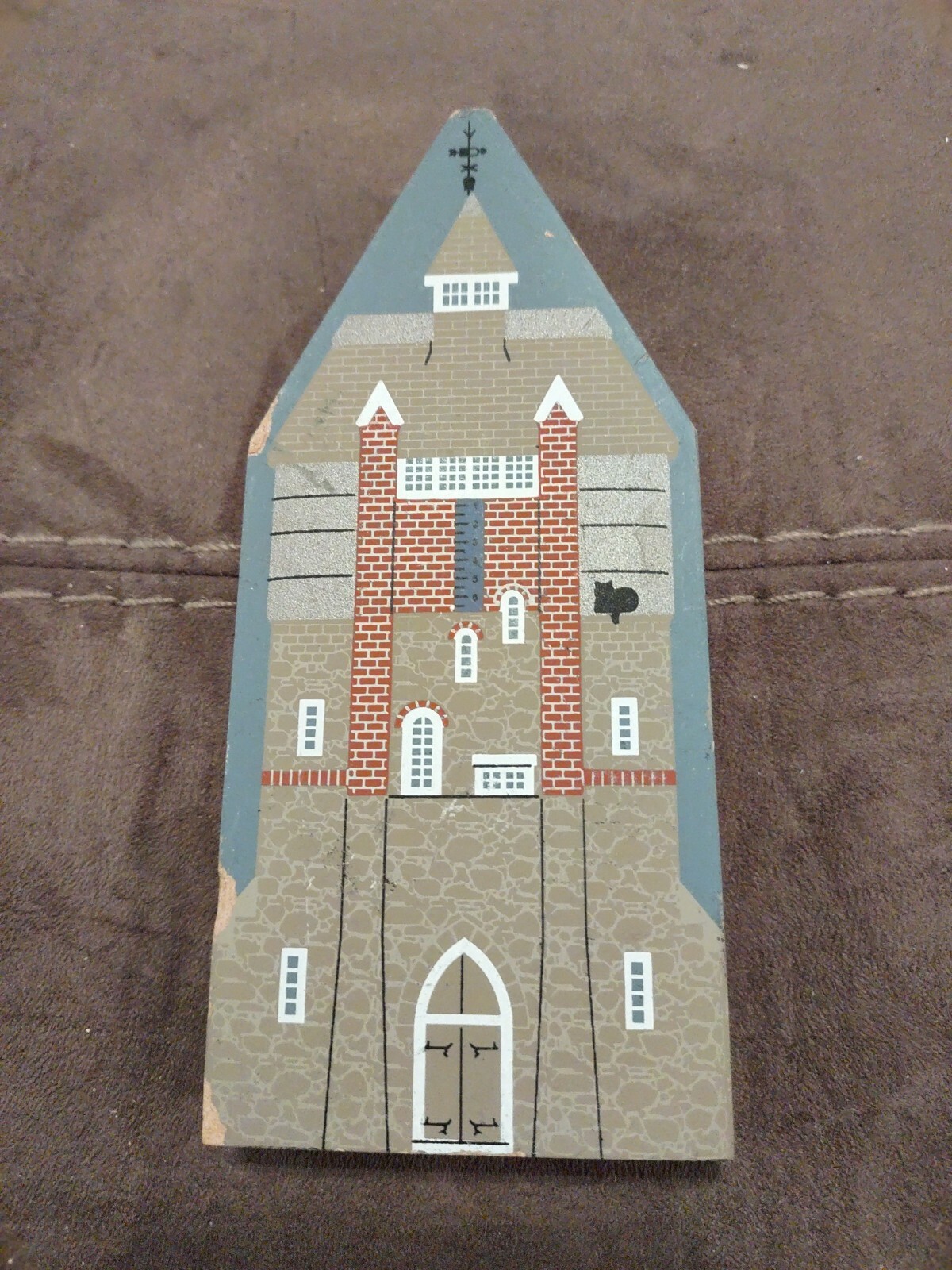 Vtg The Cat’s Meow Westtown Water Tower 1ST Collectors Club Gift Accessory 1996