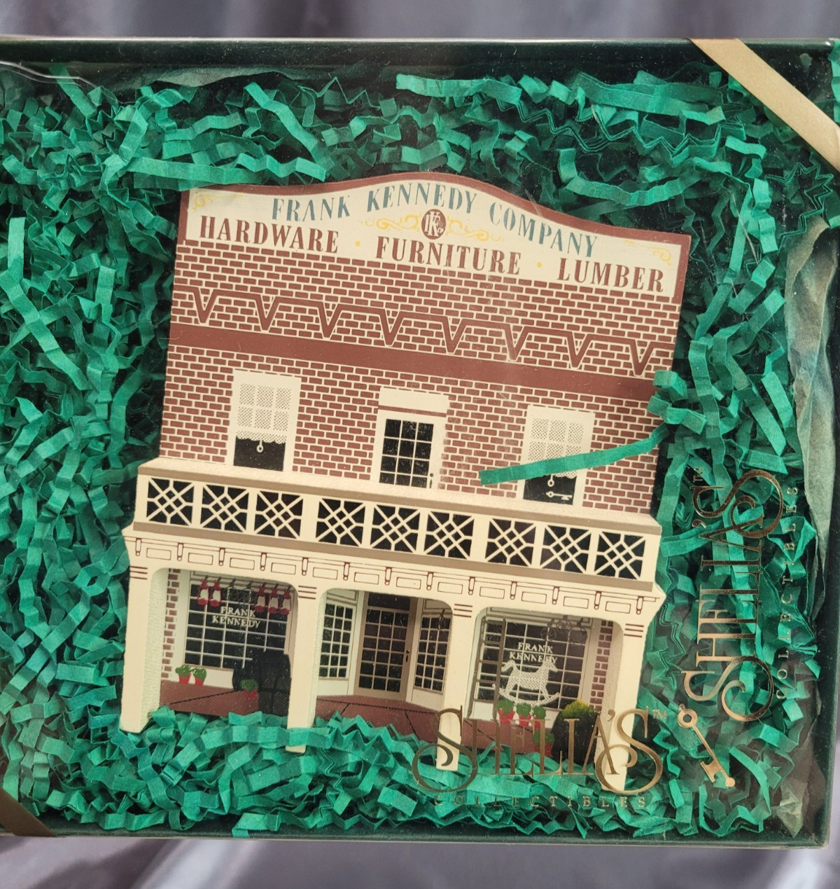 Vintage Sheila’s Gone With the Wind Frank Kennedy General Store Village Building