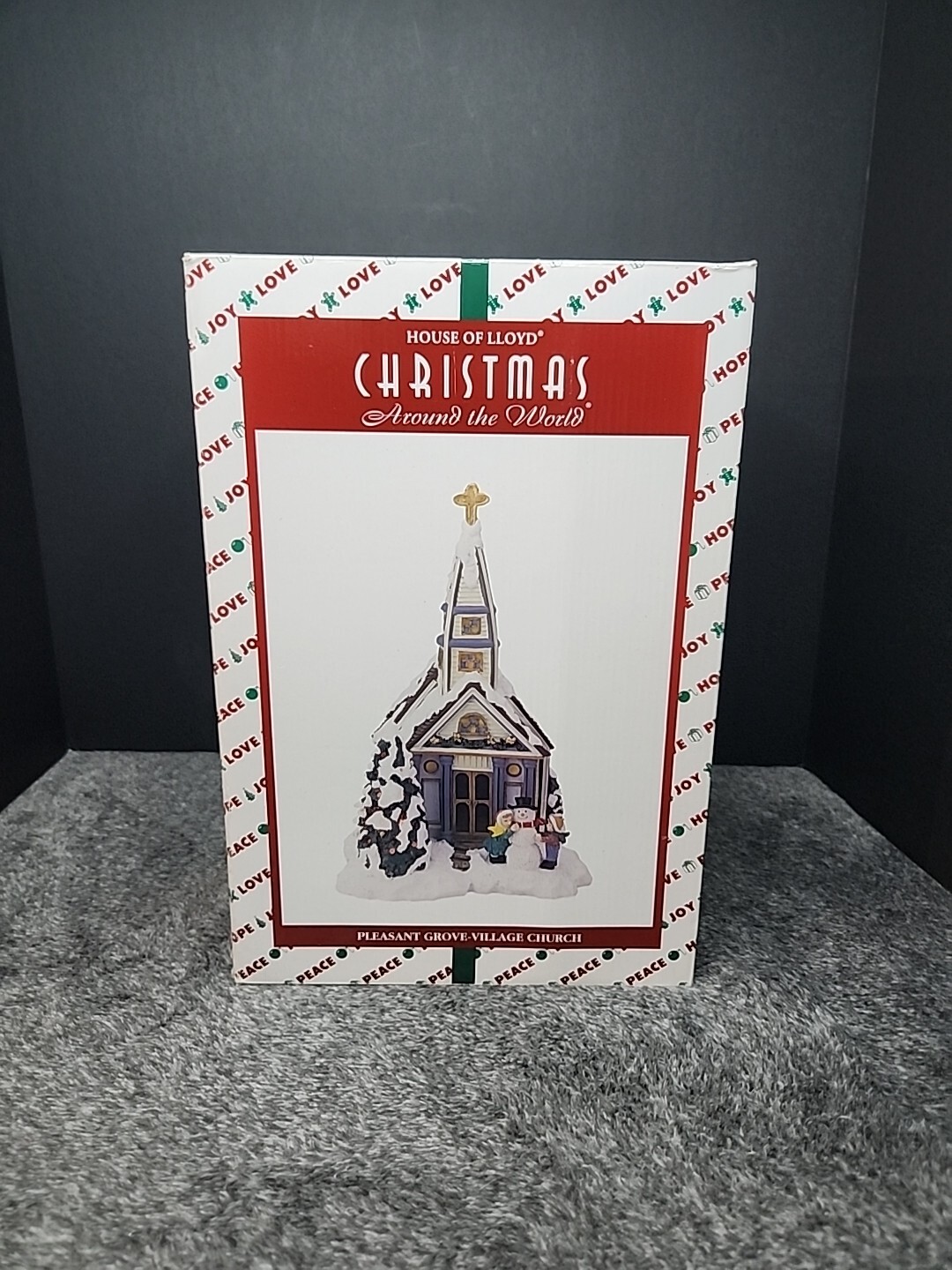 Vintage House of Lloyd Christmas Around the World Pleasant Grove-Village Church