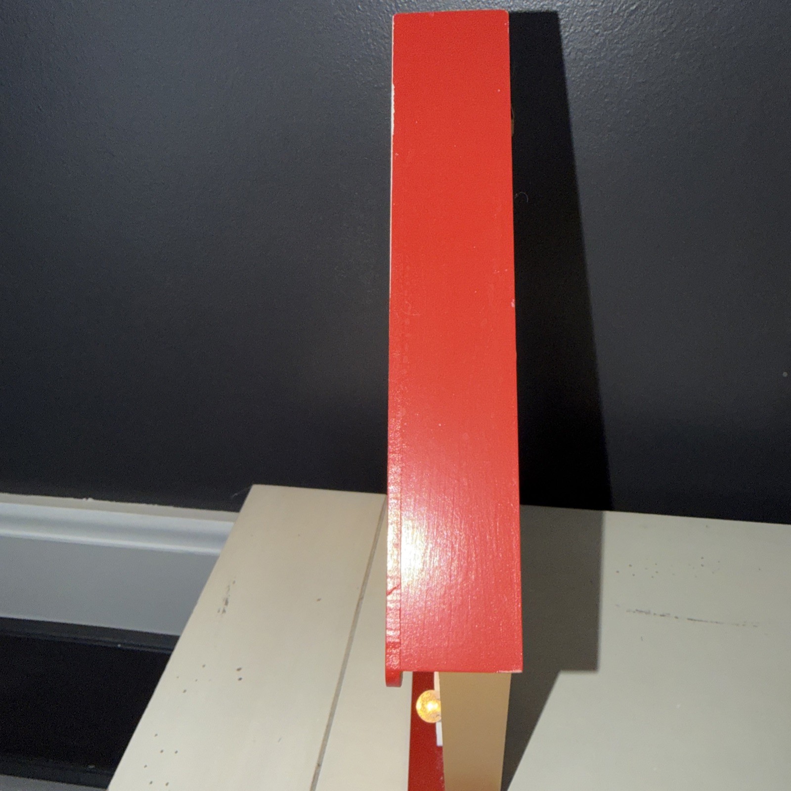 Wood Light Up Ginger Bread House Table Top Or Hang Battery
