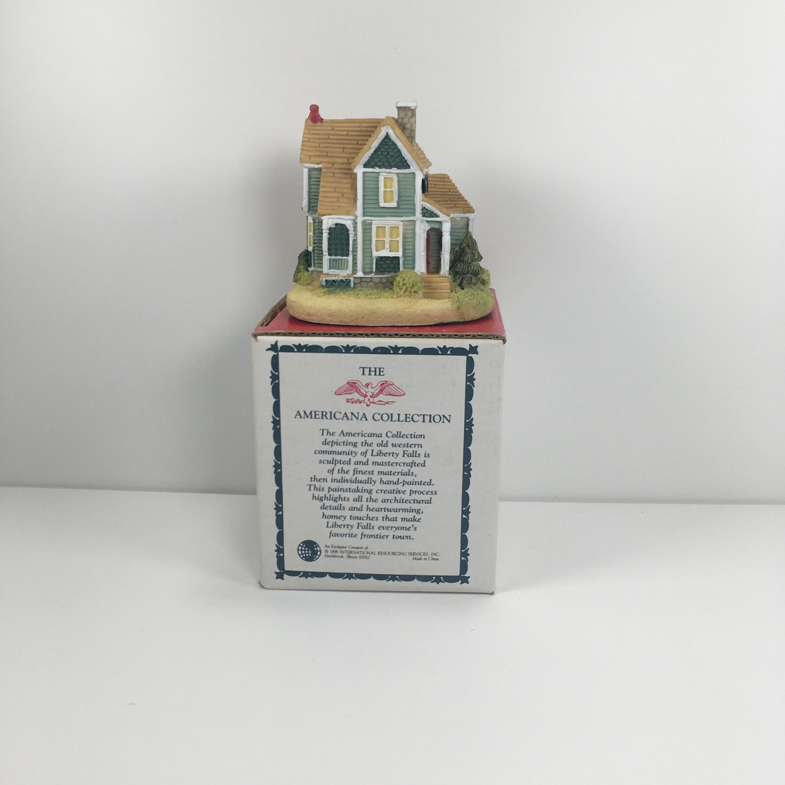 Lot of 4 Vintage Liberty Falls Americana Collection Houses AH82, AH102 104 127