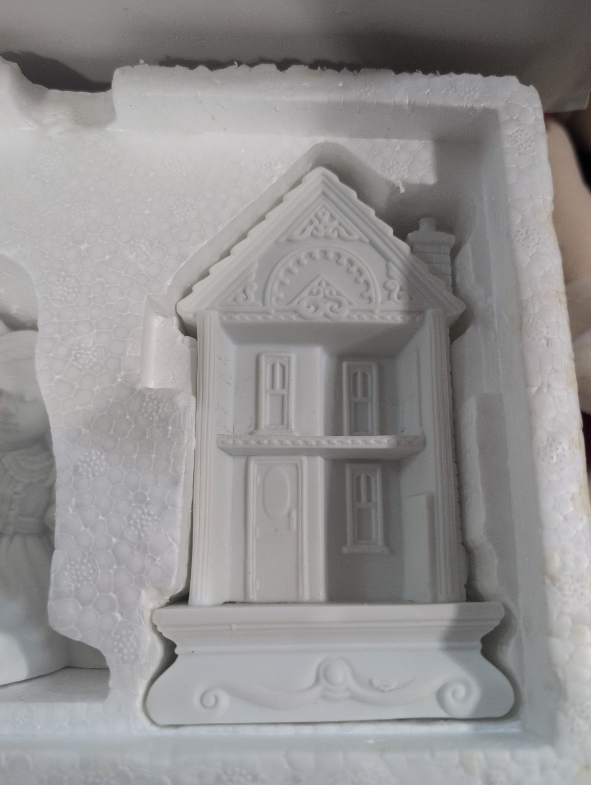 Department 56 Winter Silhouette Christmas Dollhouse Built By Grandfather
