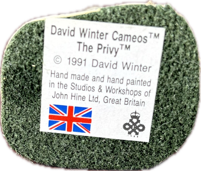 David Winter Cottages Cameos Mini Village Set England Hand Painted Cottage Lot