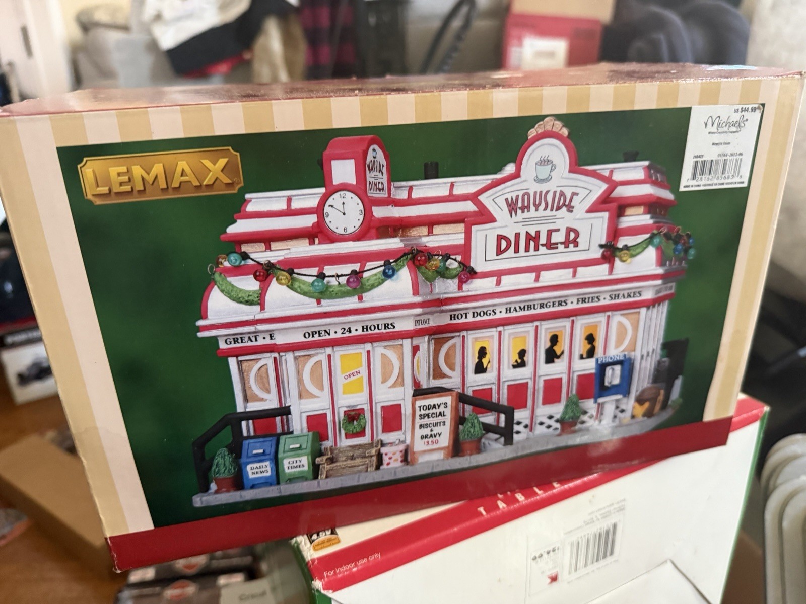 Roy’s Diner Lemax Signature Collection Lighted Retired 2007 Christmas Village