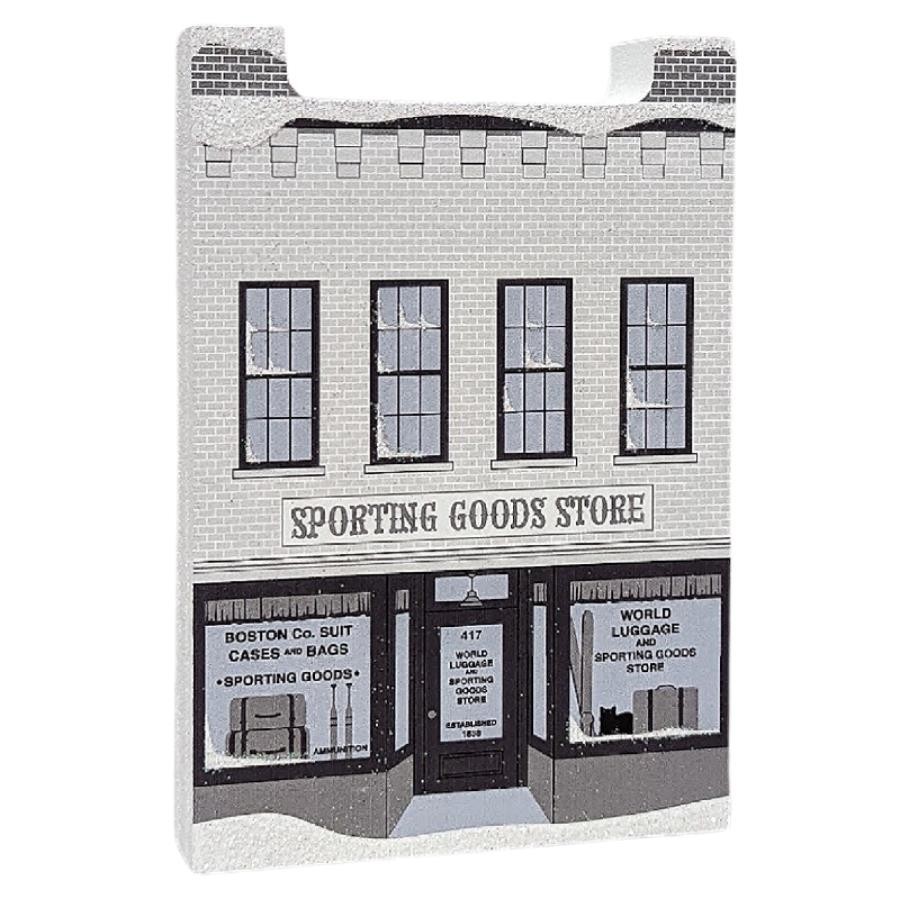 Cat’s Meow Village Christmas Wonderful Life Bedford Falls Sporting Goods Store