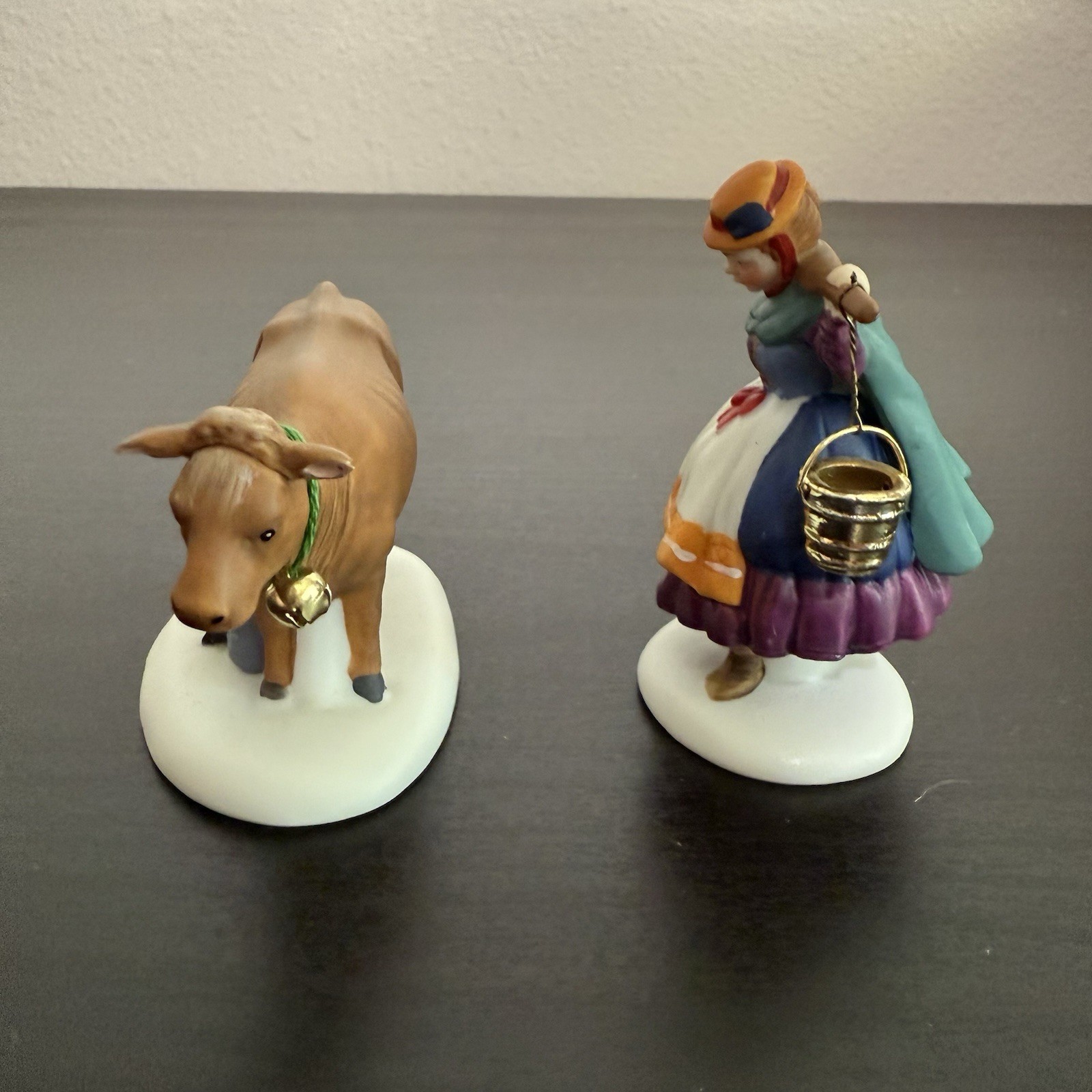 Dept 56 Heritage Village 12 days of Dickens VIII: Eight Maids A- Milking 58384