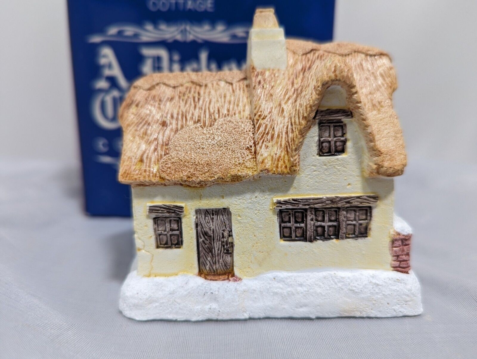 A Dickens Christmas Collection Cratchit Home 1988 RSVP Inc Cold Cast Cottage