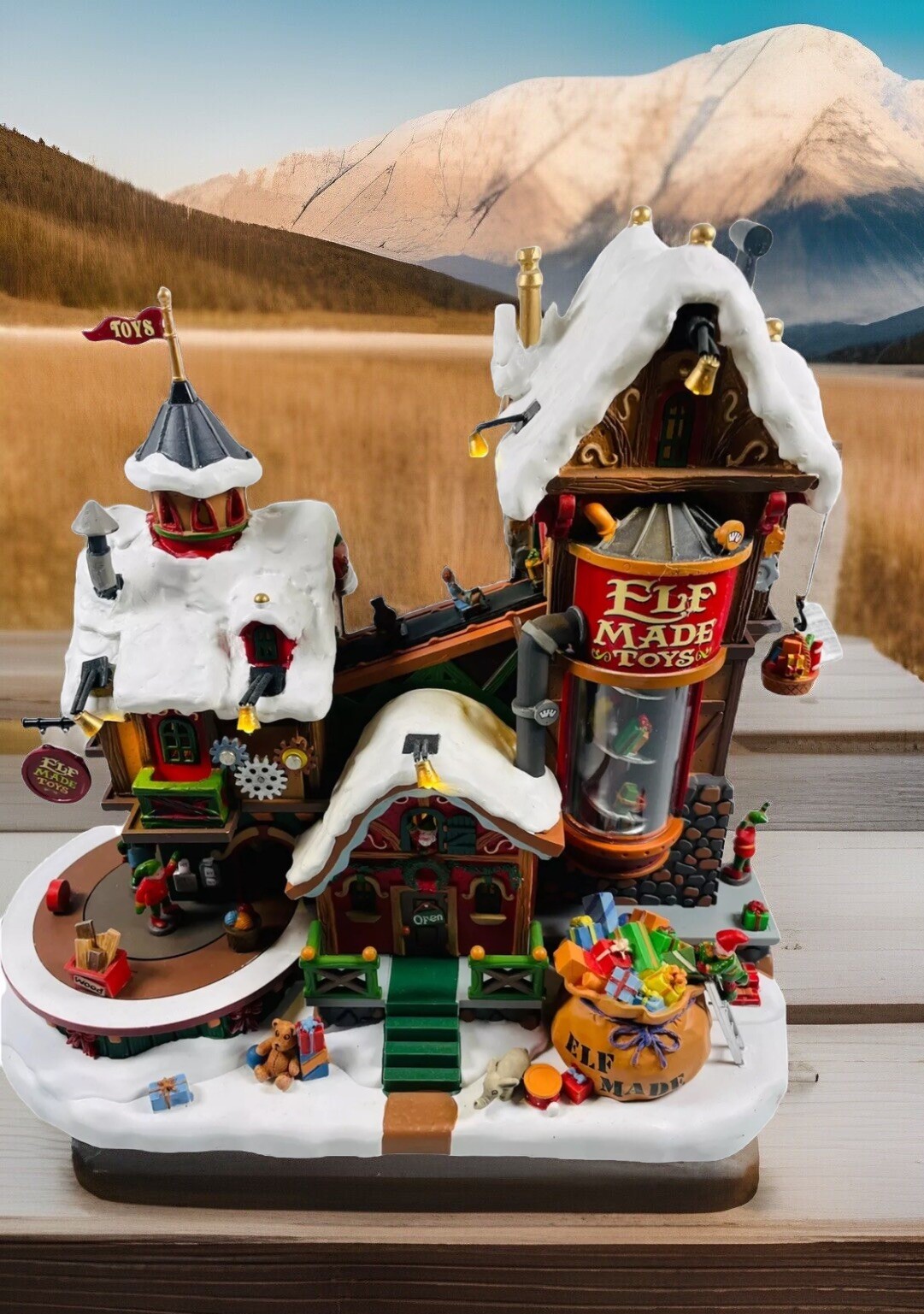 🔥 Lemax • Elf Made Toy Factory • Christmas 🎄 • Music & Lights • 75190 • Nice !