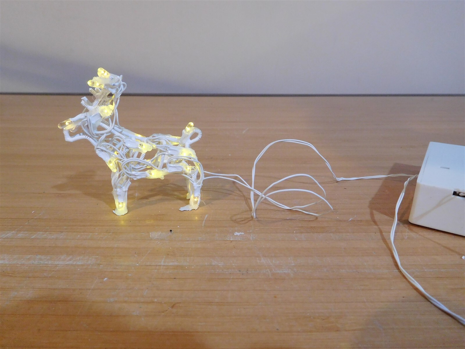 Lemax Accessory – Lighted Reindeer Sculpture – Free Shipping