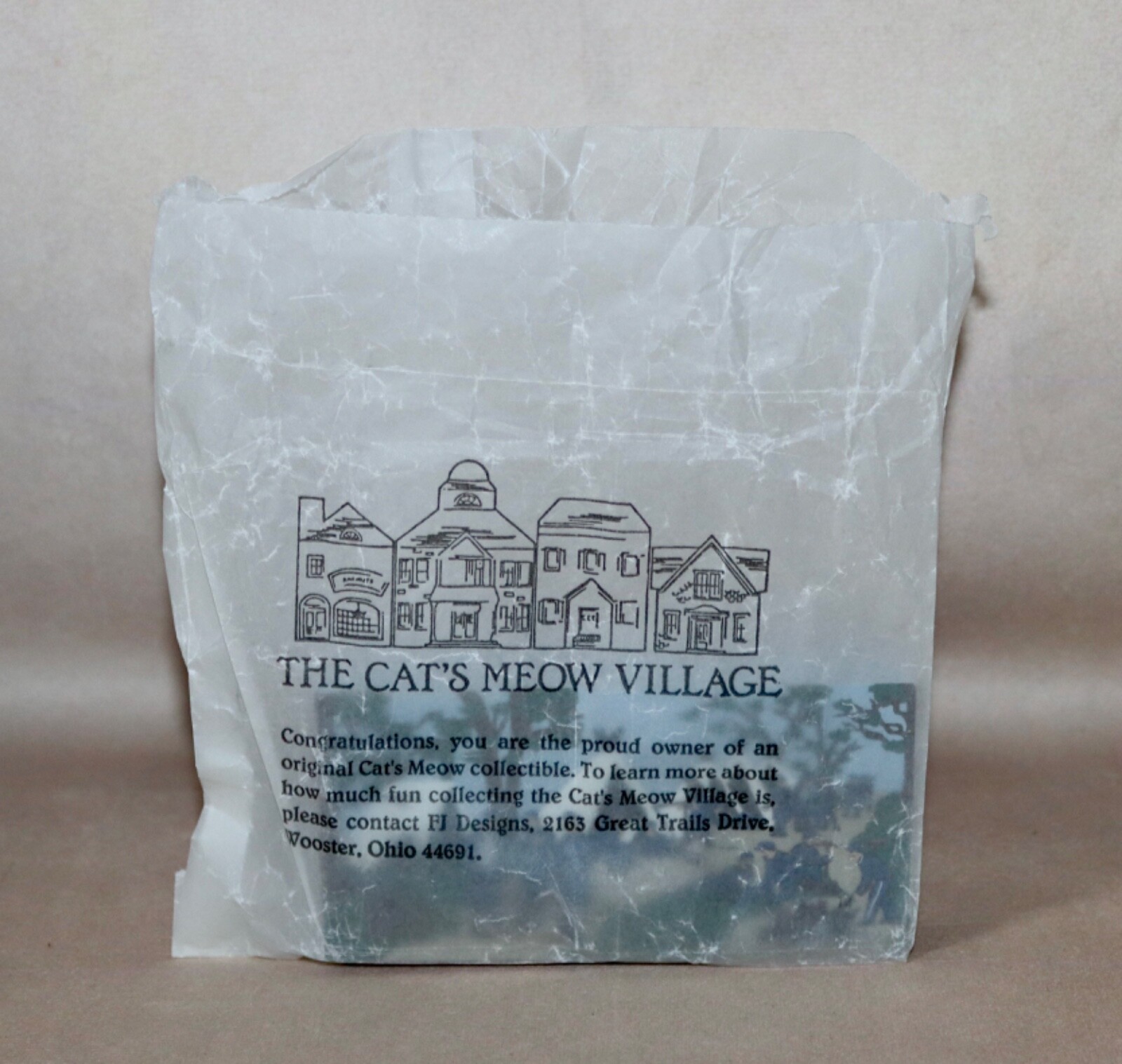 Civil War Collection ~ Encampment ~ 1997 Faline Cats Meow Shelf Sitter Accessory