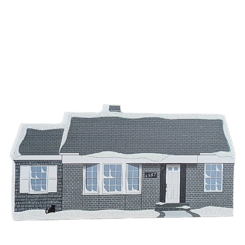 Cat’s Meow Village Christmas It’s a Wonderful Life Martini Family House #24-481