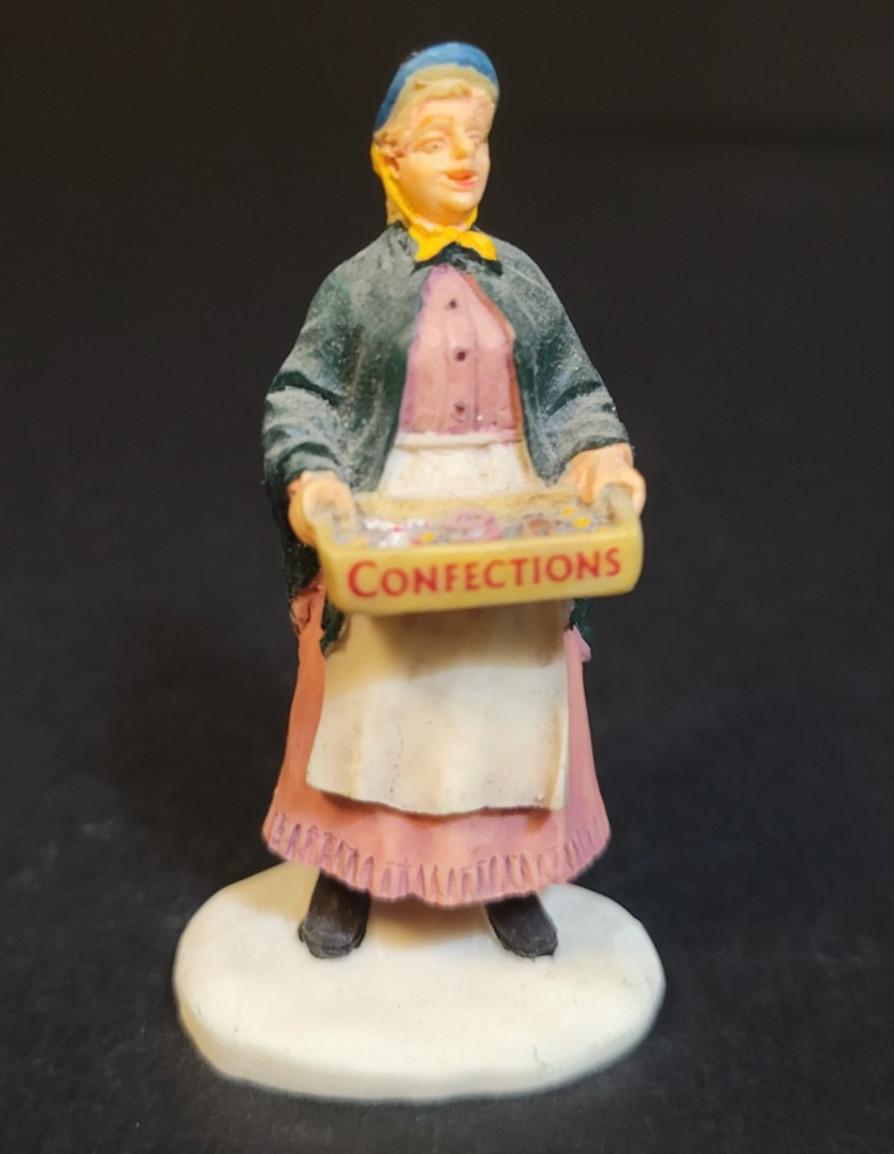Lemax Christmas Village Town Confections 92270 Victorian Candy Vendor Seller