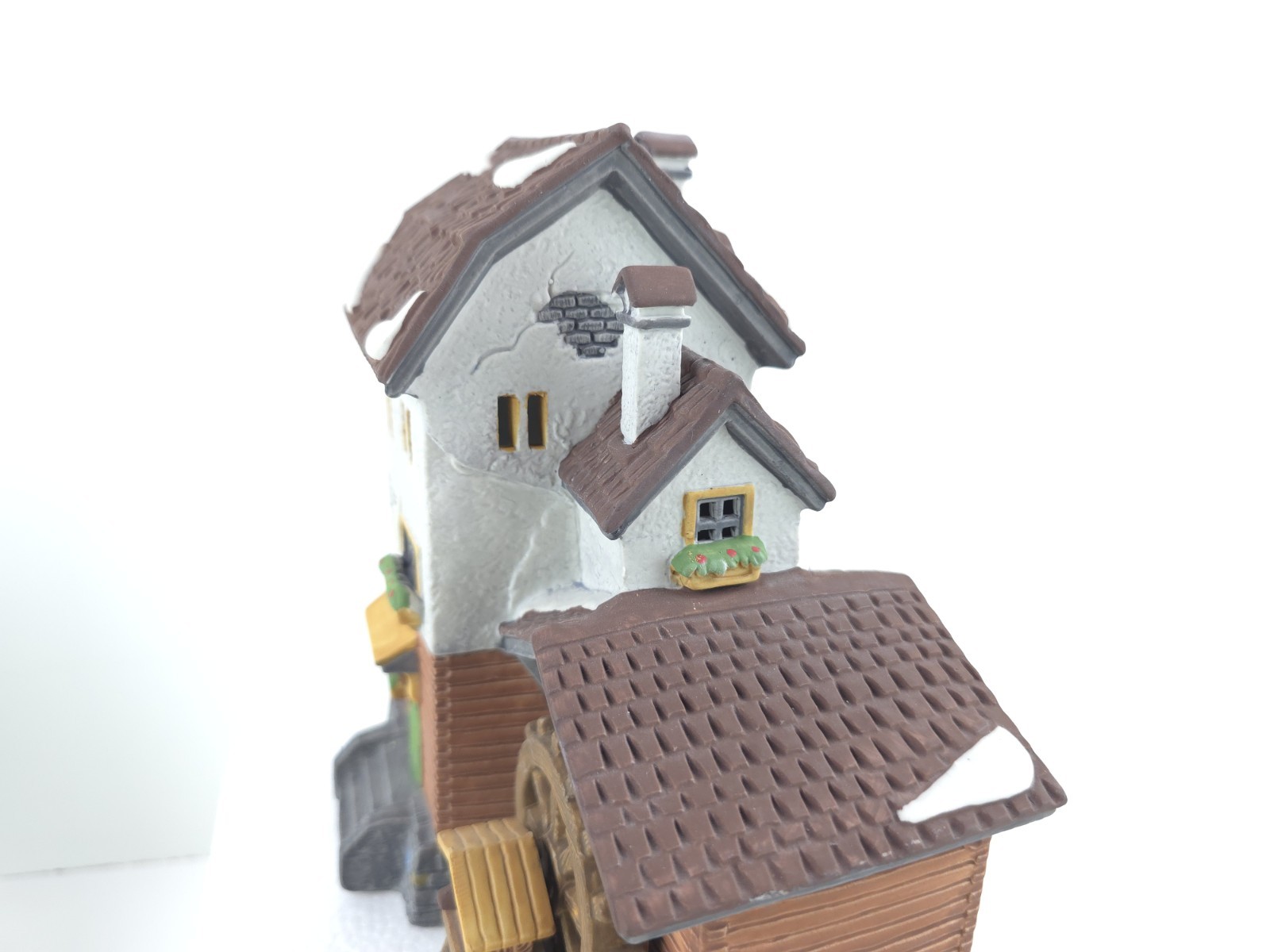 Dept 56 Alpine Village Stoder Grist Mill #5953-6 Handpainted Porcelain