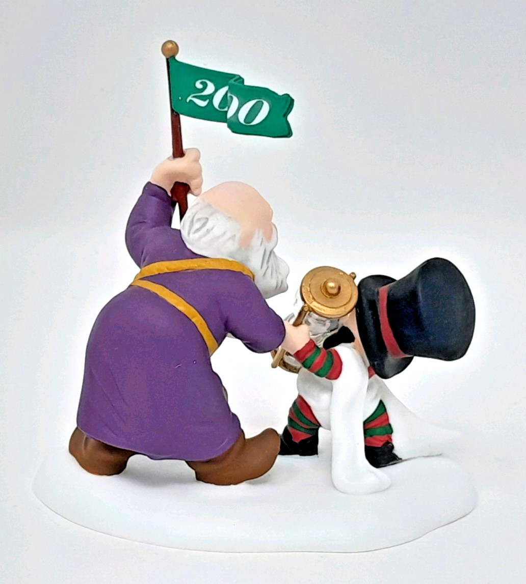 Department Dept 56 North Pole Series Happy New Year Figure NIB 56433 Retired NEW