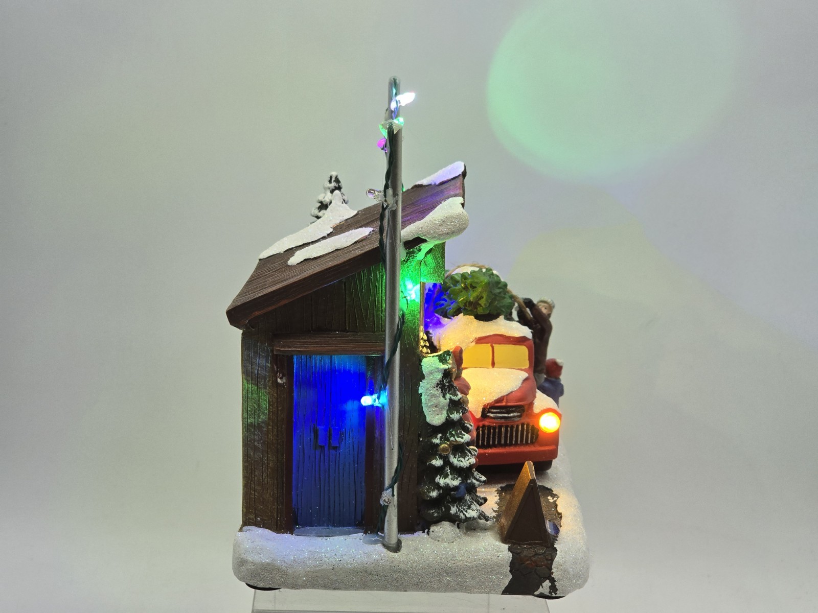 Carole Towne Collection Village Scene Mr. Stanley’s Tree Farm LED Lighted