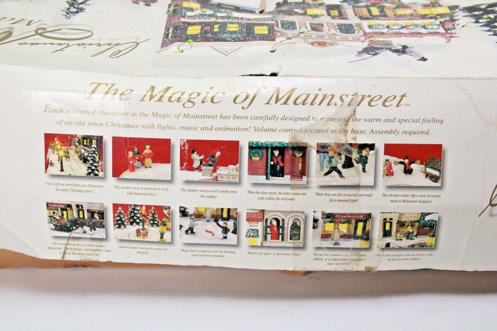 The Magic Of Mainstreet Trendmasters Lighted Animated Christmas Village No Music