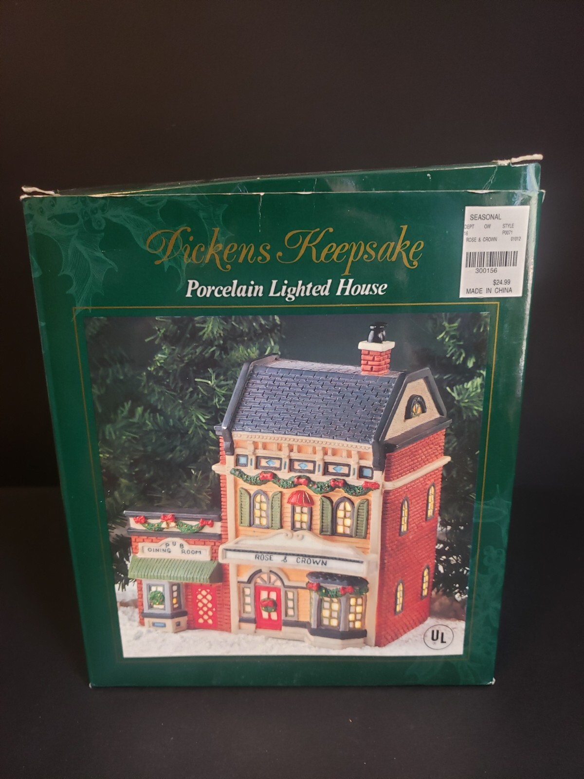 Heartland Valley Village Dickens Keepsakes Christmas Village Pub and Shop Store