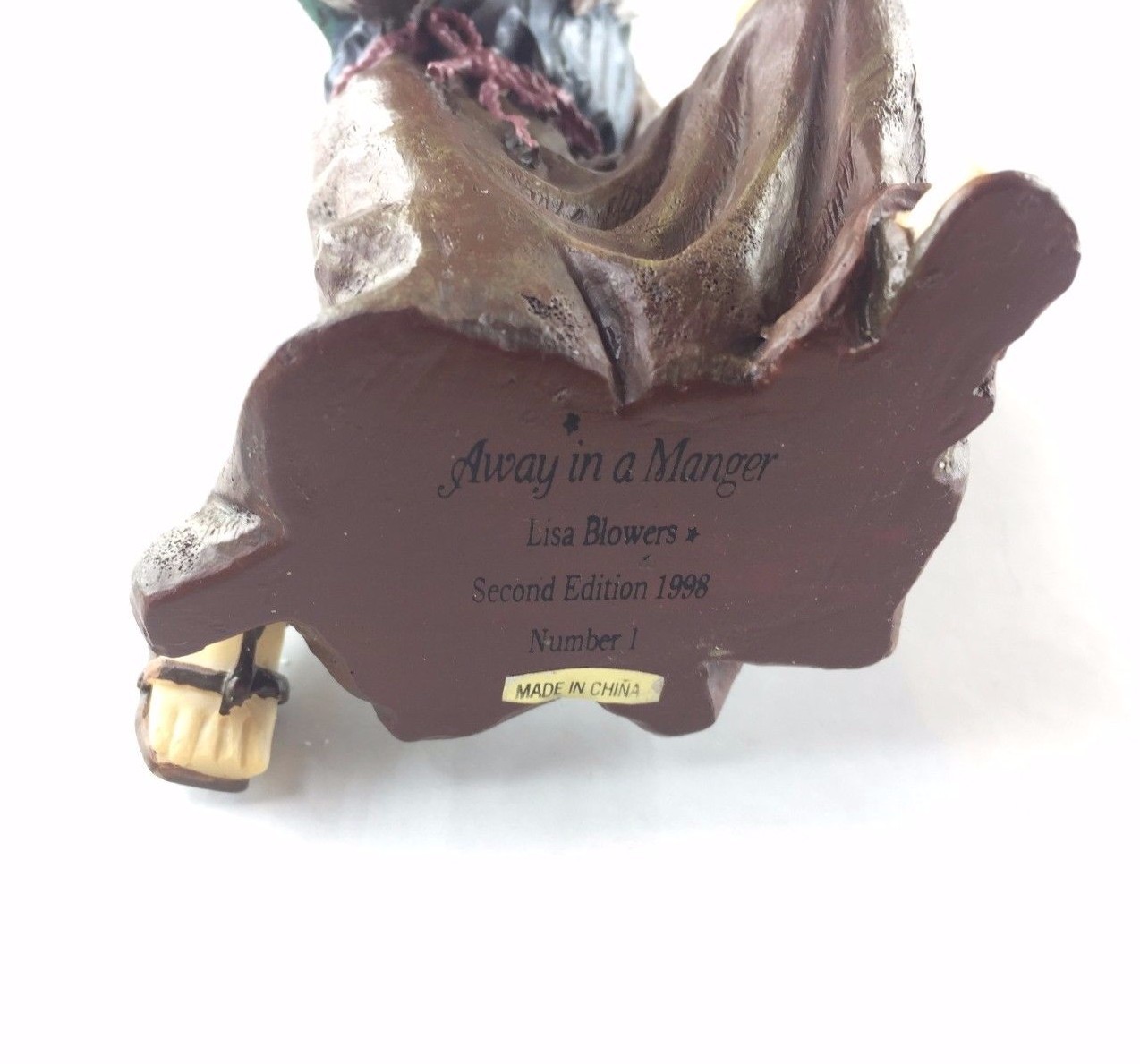 LANG AND WISE Vintage Joseph “Away in a Manger” 2nd Edition 1998 #1 Lisa Blowers