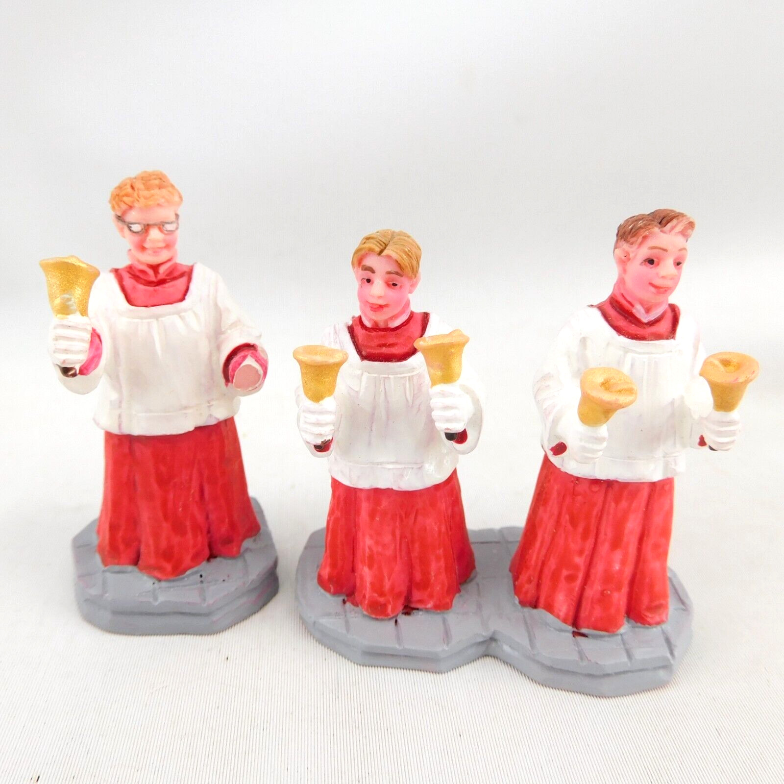 Handbell Choir Lemax Christmas Village Figures Set Holidays & Seasons 52070 2005