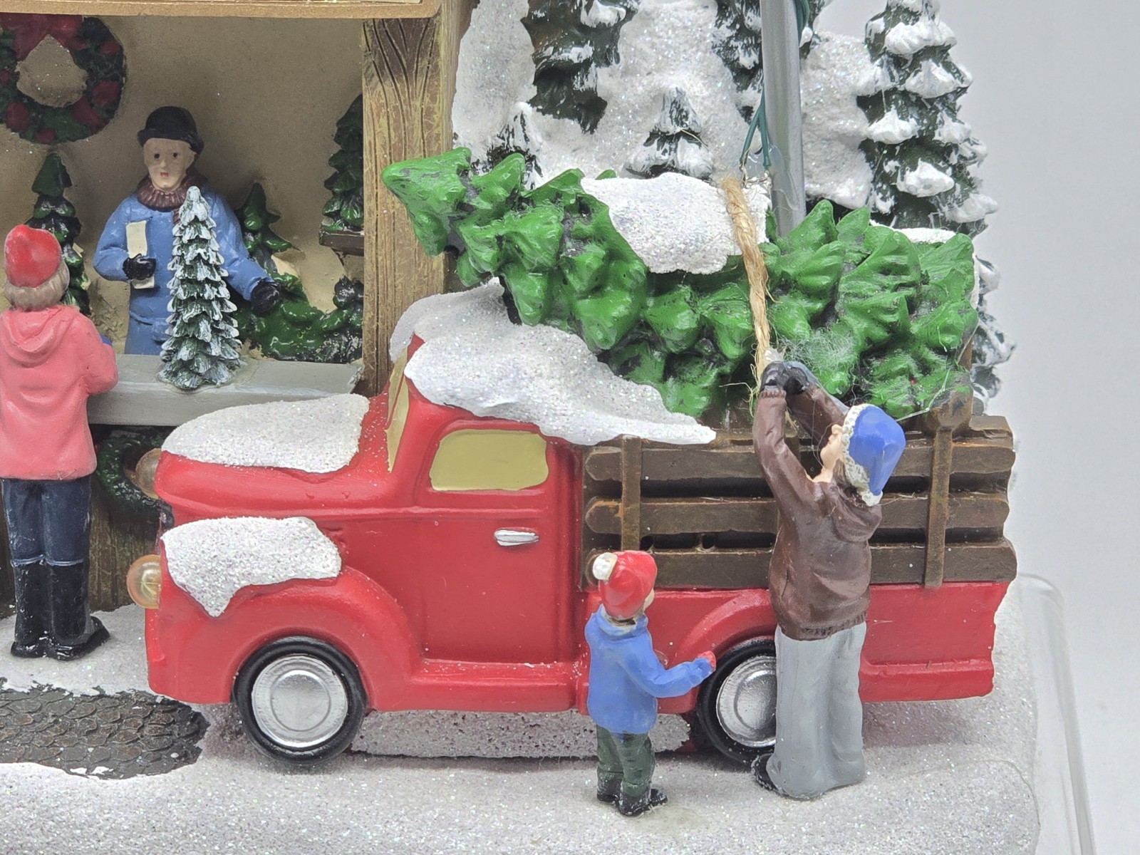 Carole Towne Collection Village Scene Mr. Stanley’s Tree Farm LED Lighted