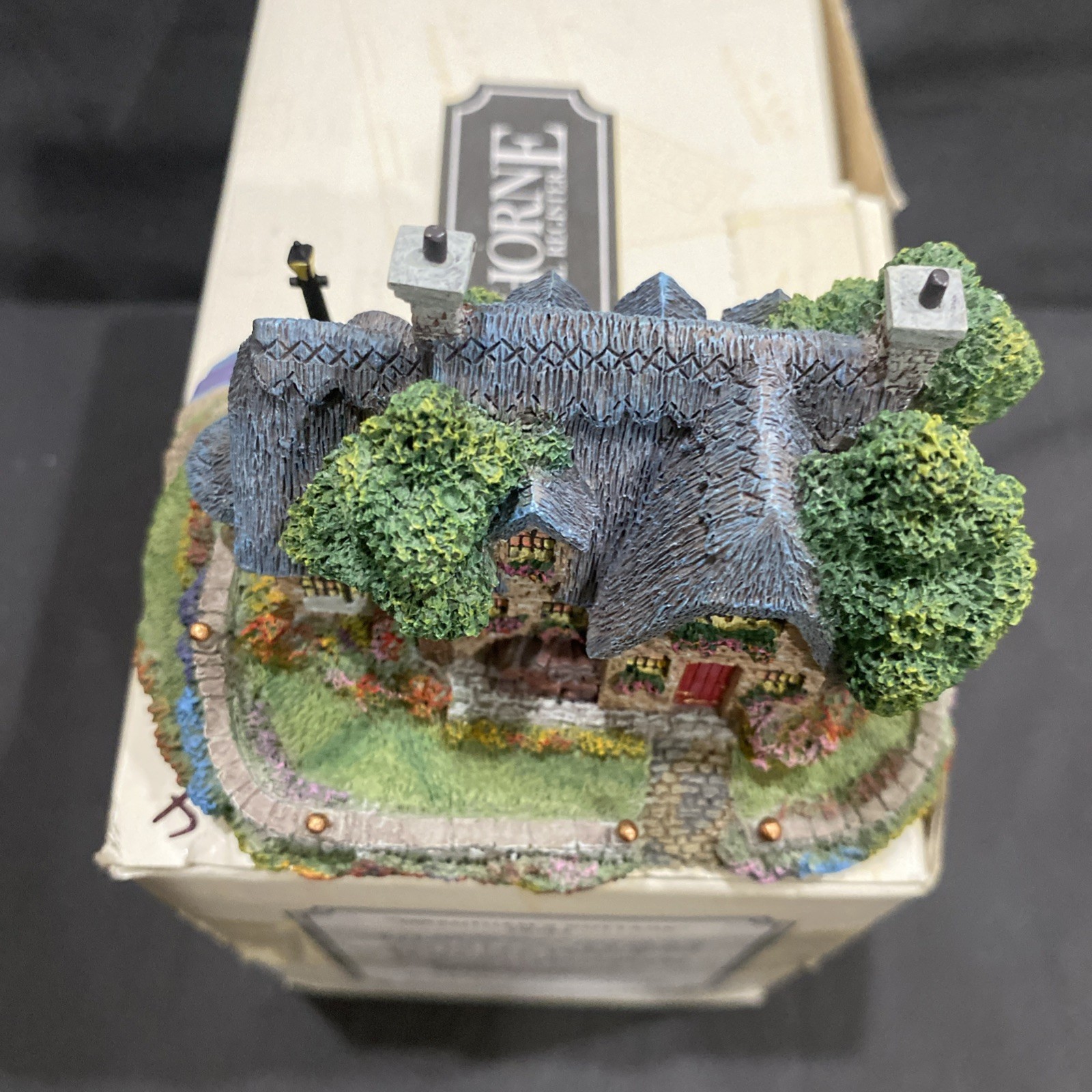 Thomas Kinkade Hawthorne Village Grantham’s Cottage 78323 Missing COA