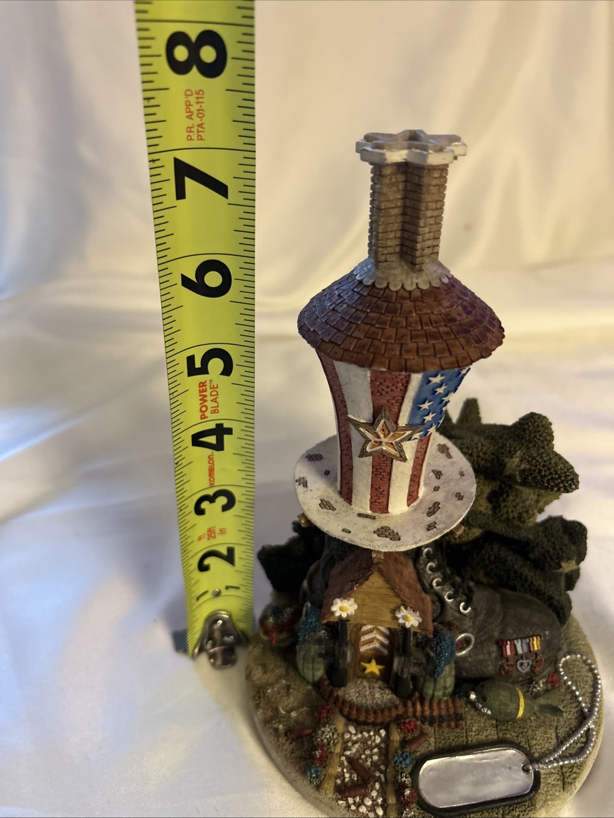 Vintage Jon Herbert Shoemaker’s Dream Uncle Sam’s Boot Figurine 1995