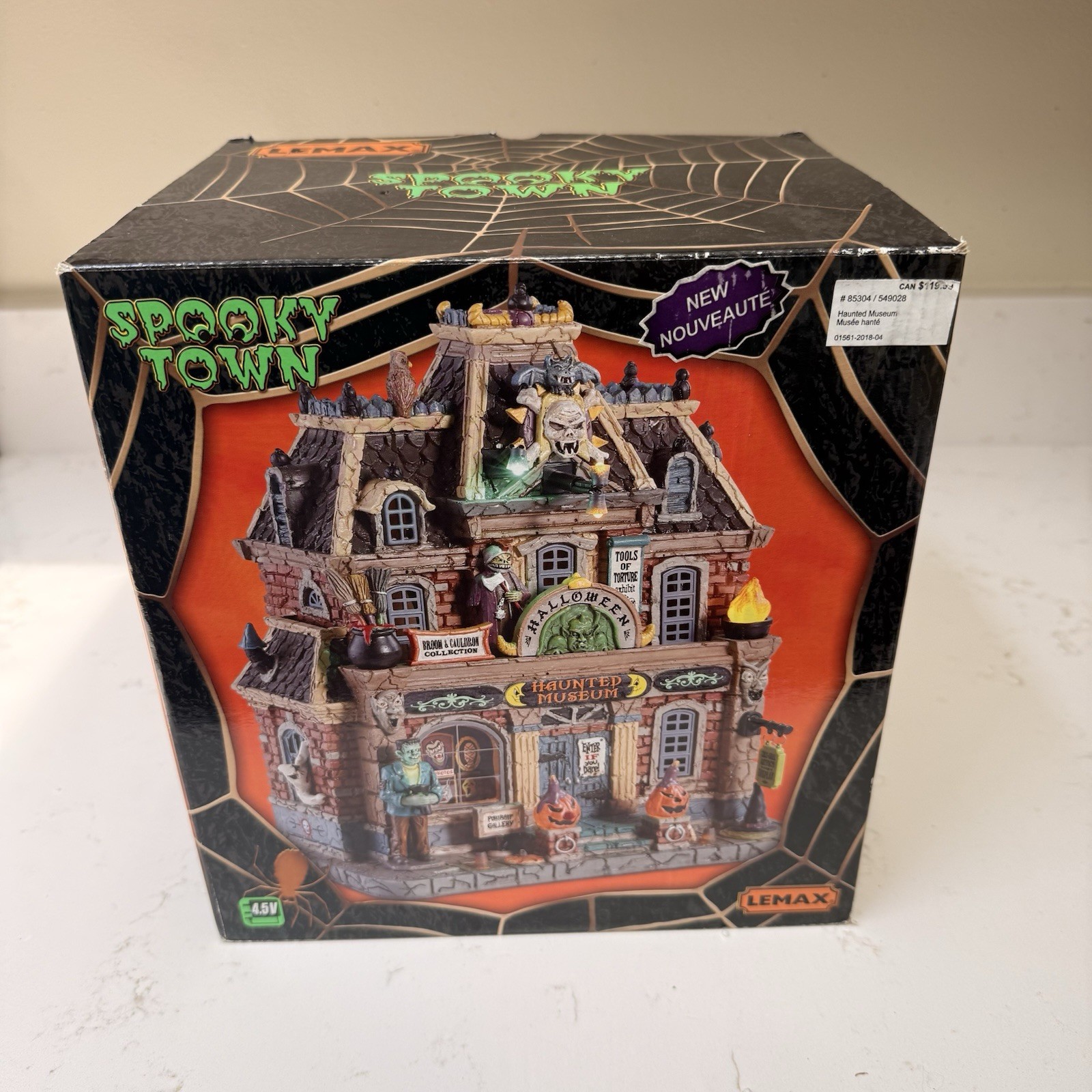 Lemax Spooky Town – Haunted Museum – Halloween Porcelain Lighted House