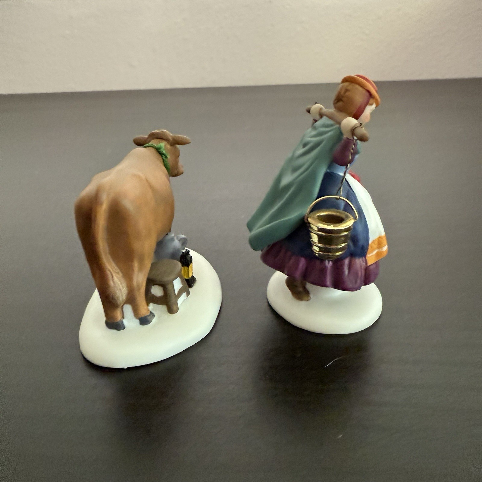 Dept 56 Heritage Village 12 days of Dickens VIII: Eight Maids A- Milking 58384