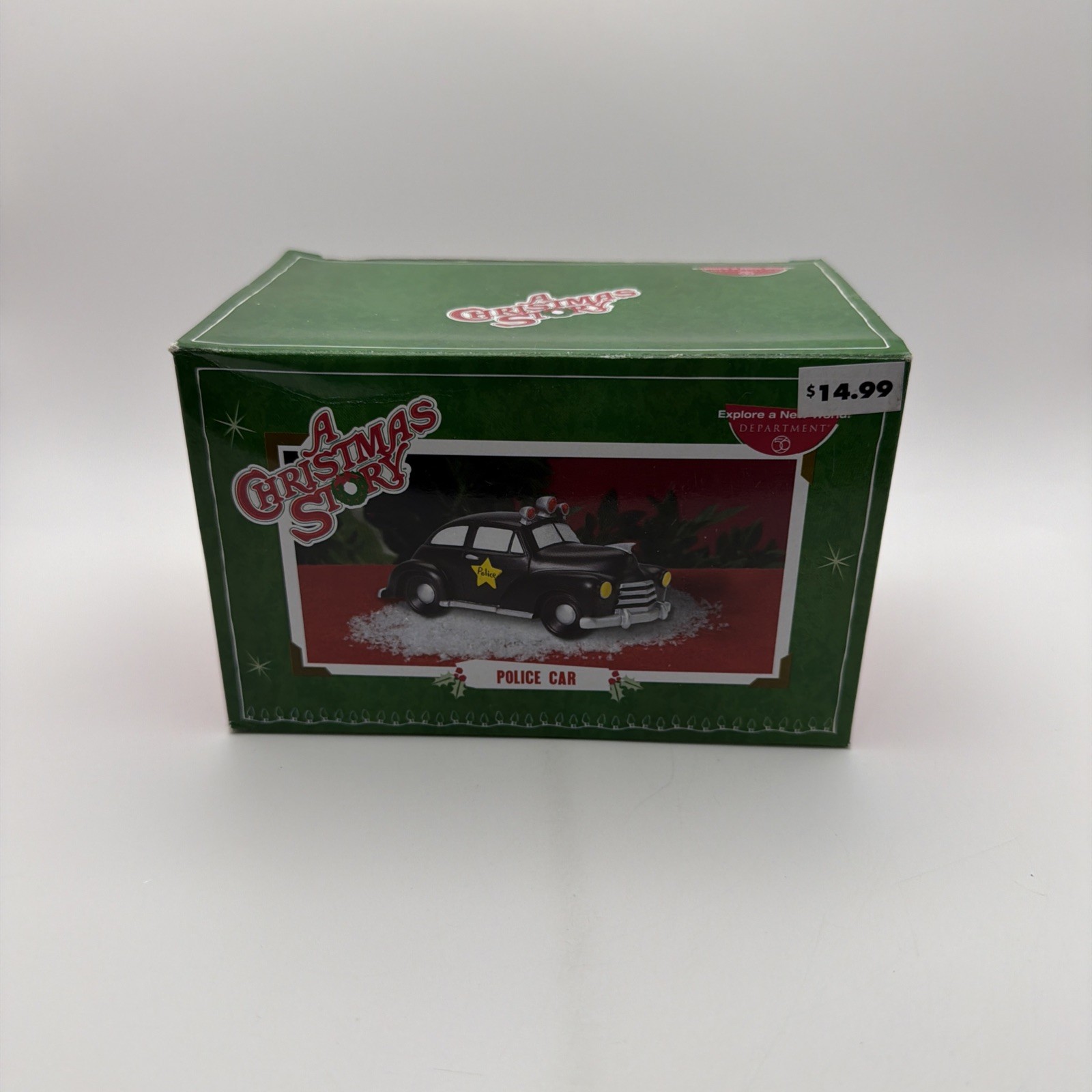 Dept 56 A Christmas Story ~ Police Car Figurine in Box