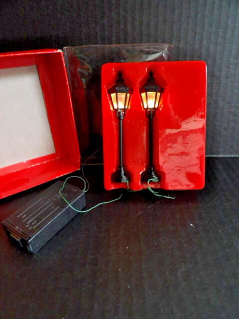 Battery Operated Traffic Street Mini Lights Christmas Village NEW BATTERIES
