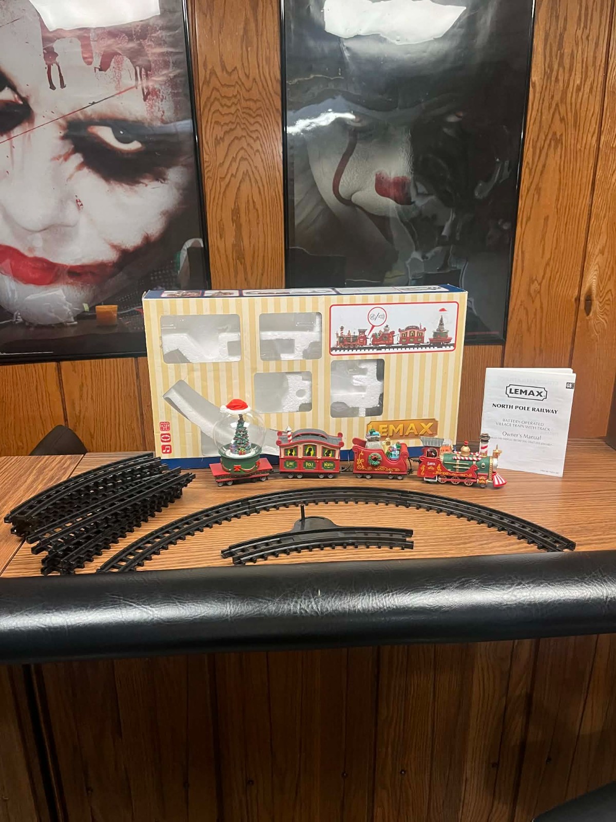 2017 Lemax Christmas Village NORTH POLE RAILWAY #74223 Sights & Sounds Train