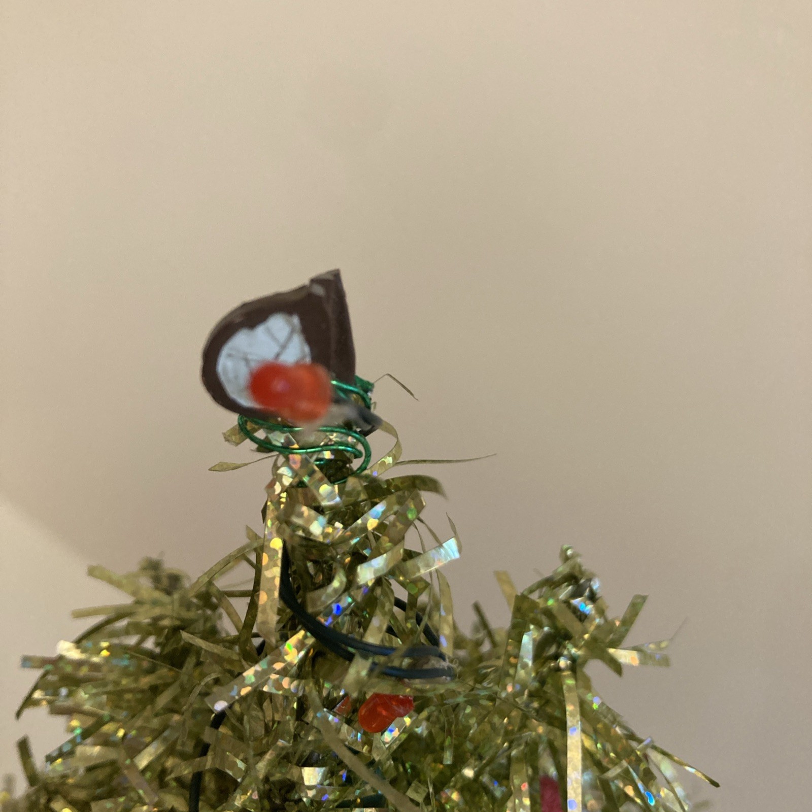 2006 Department 56 A Christmas Story Tinsel Tree FOR PARTS ONLY PLEASE READ