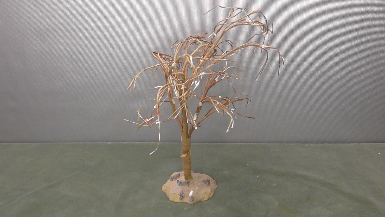 Village Landscapes Large Fall Tree No Leaves Brown 8”