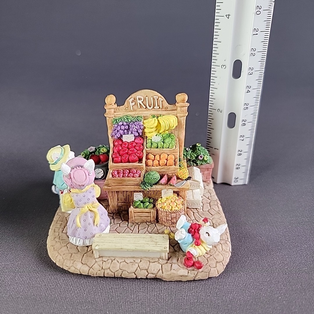 Cottontale Cottages Garden Shoppe Easter Village 1999 Lot Of 3 Shoppes