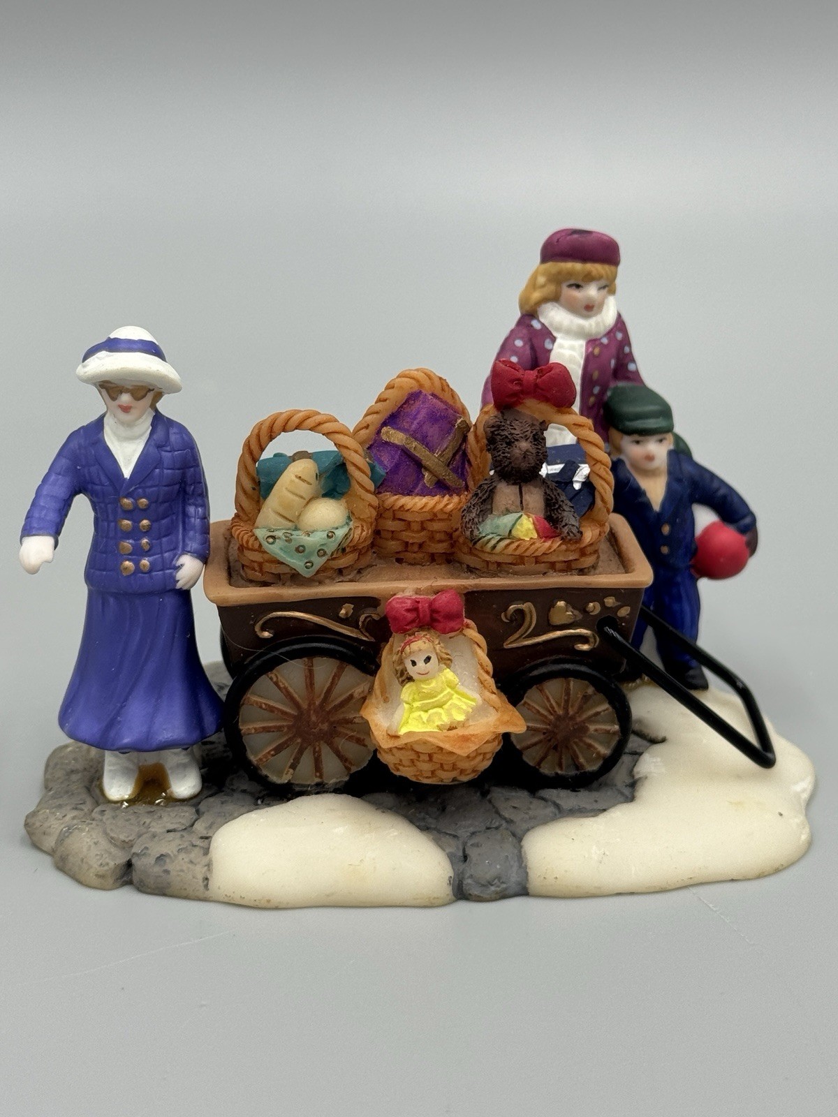 Hershey Chocolate Factory Village House Accessory Charity Baskets Figurine