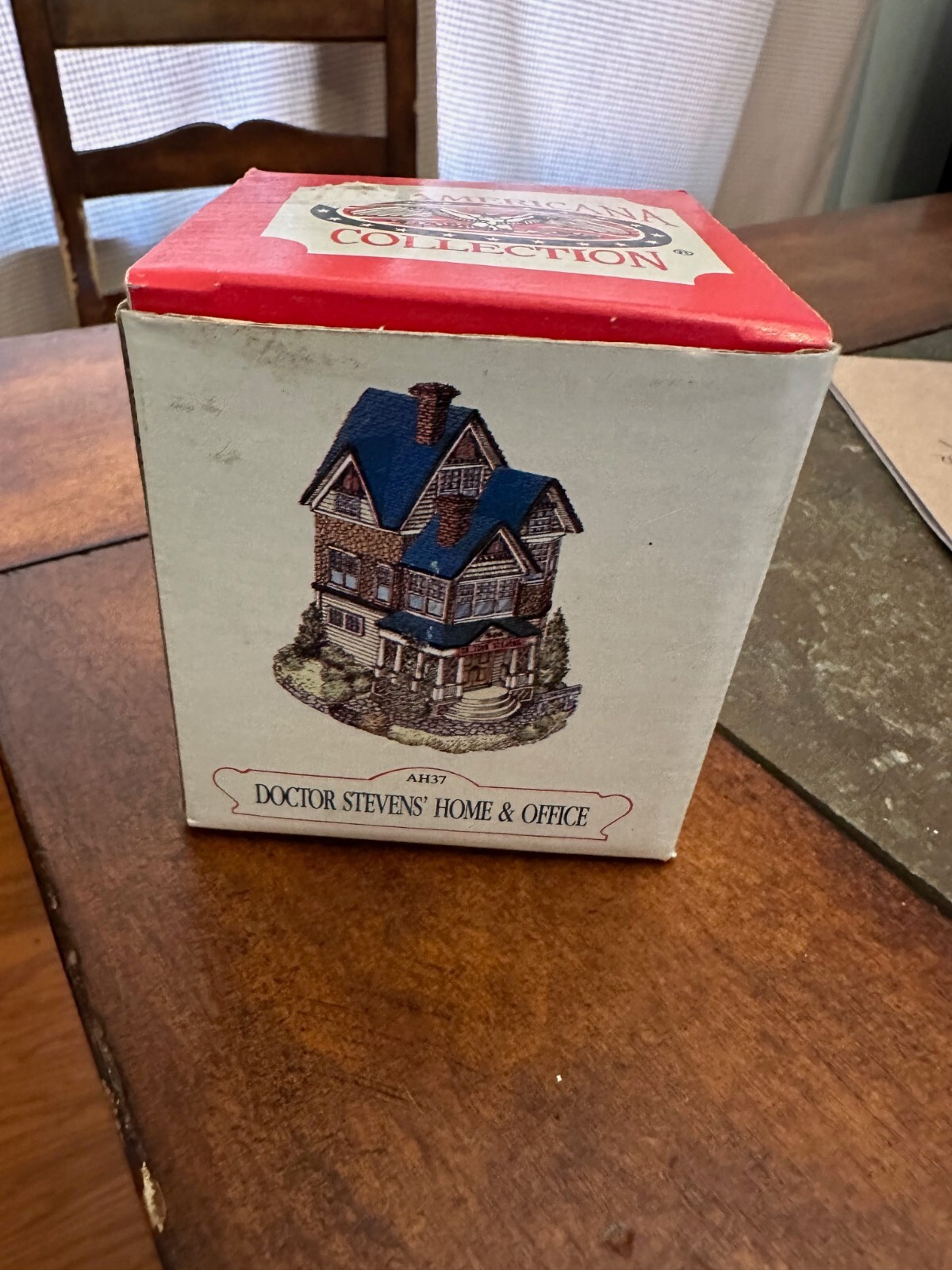 LIBERTY FALLS The Americana Collection Resin DOCTOR STEVENS’ HOME & OFFICE w/box