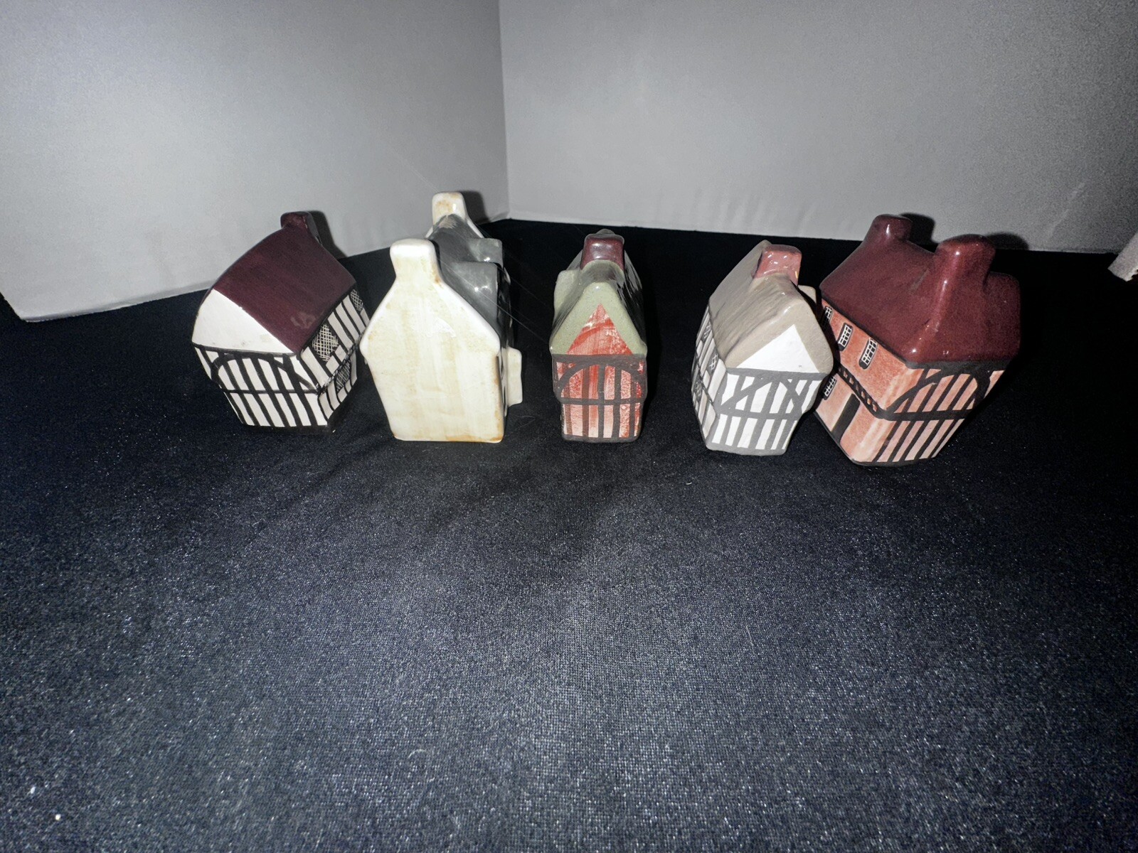 5 Mudlen End Studios Suffolk Mini ceramic Cottage Houses