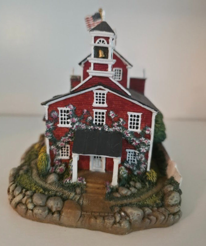 Charles Wysocki “Firehouse No. 2” #78788 Hawthorne Architectural Register w/ Box