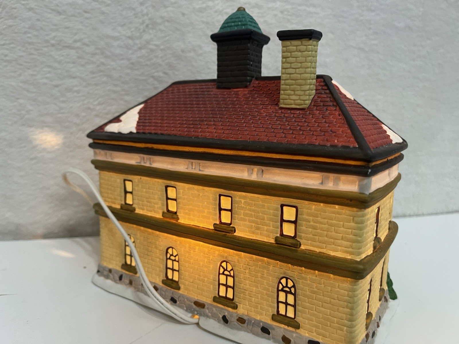 Vintage St. Nicholas Square – High School Holiday Village Christmas Retired