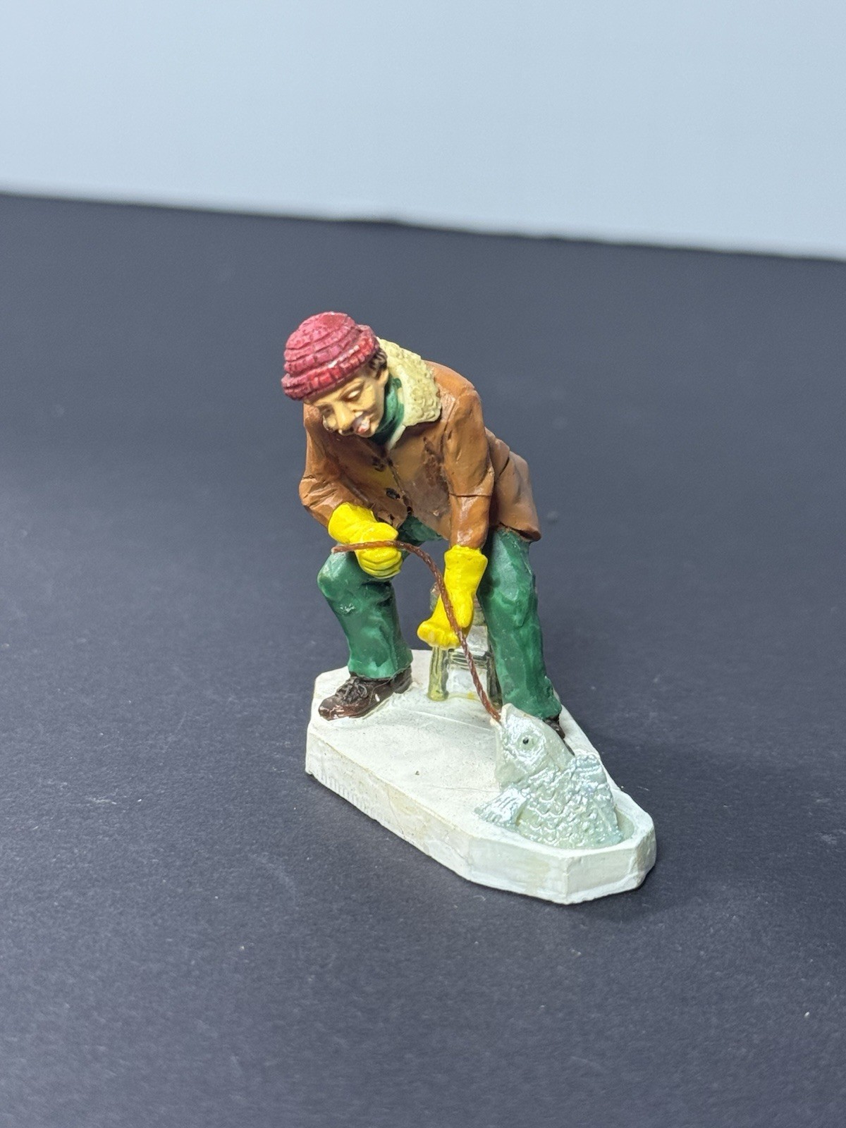 The Big One Fisherman Figurine Lemax