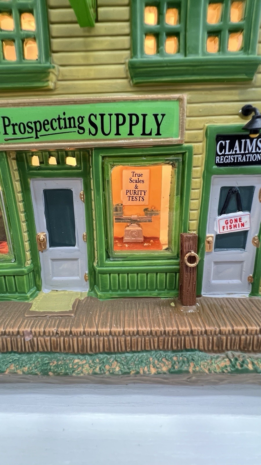 Lemax Harvest Crossing”Ringler’s Assaying” Provisions & Prospecting Supply NEW !