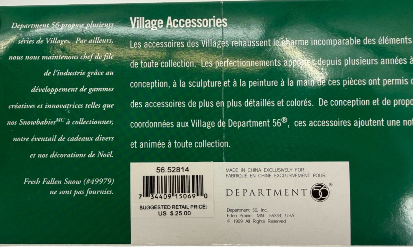 Dept 56 Village Accessories – Majestic Woodland Birds, Set of 2