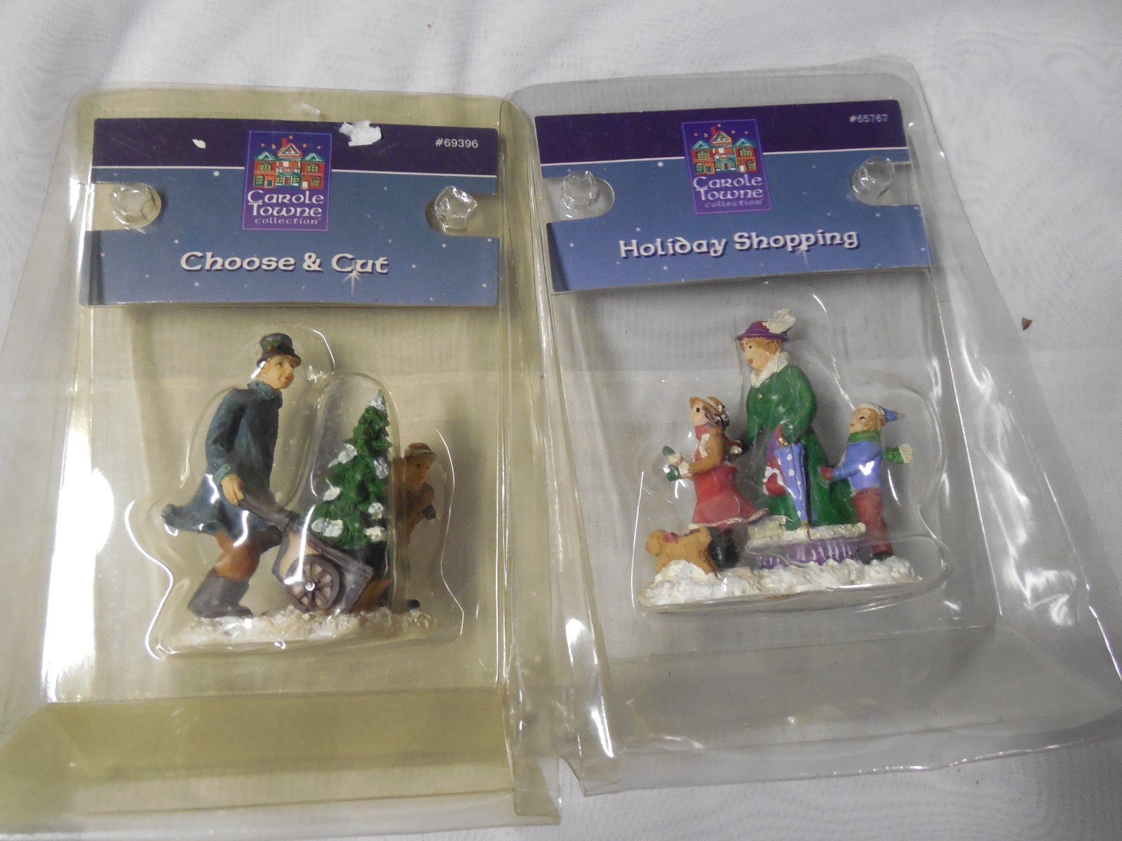 Vtg Mixed Lot of Lemax Carole Towne Townspeople Villagers Kids Couples 7pcs