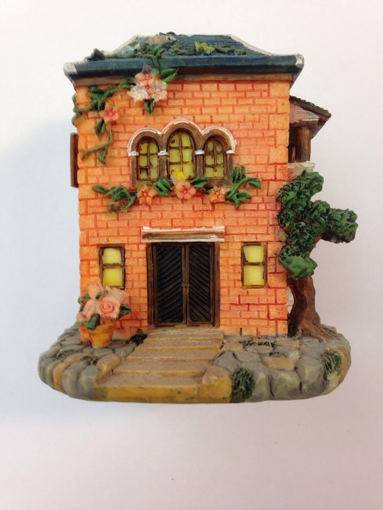 K’s Collection Country Peach Roses House
