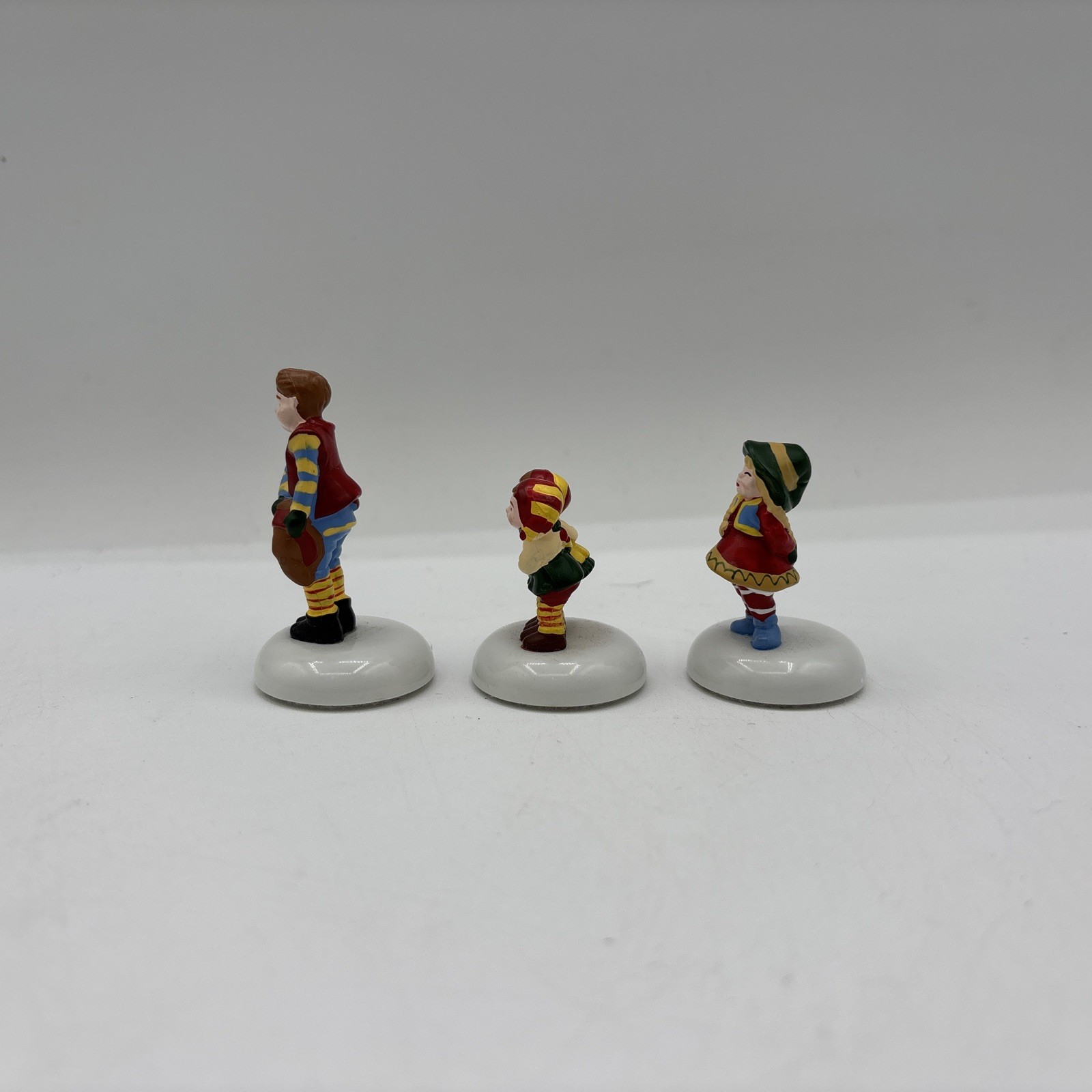 Department 56 1999 Vintage HVC North Pole Series Photo With Santa Set Of 3 56444