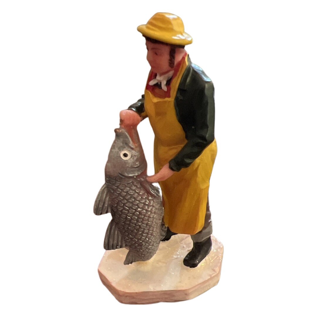 Lemax 2001 Fisherman Village Collection SKU# 12488A Rare Detail Retired Figurine